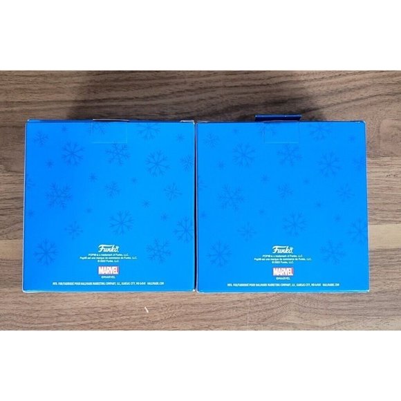 Funko Pop Hallmark Ornaments Starlord & Groot GOLD Chase & Common 4 Pops NEW - Picture 7 of 11